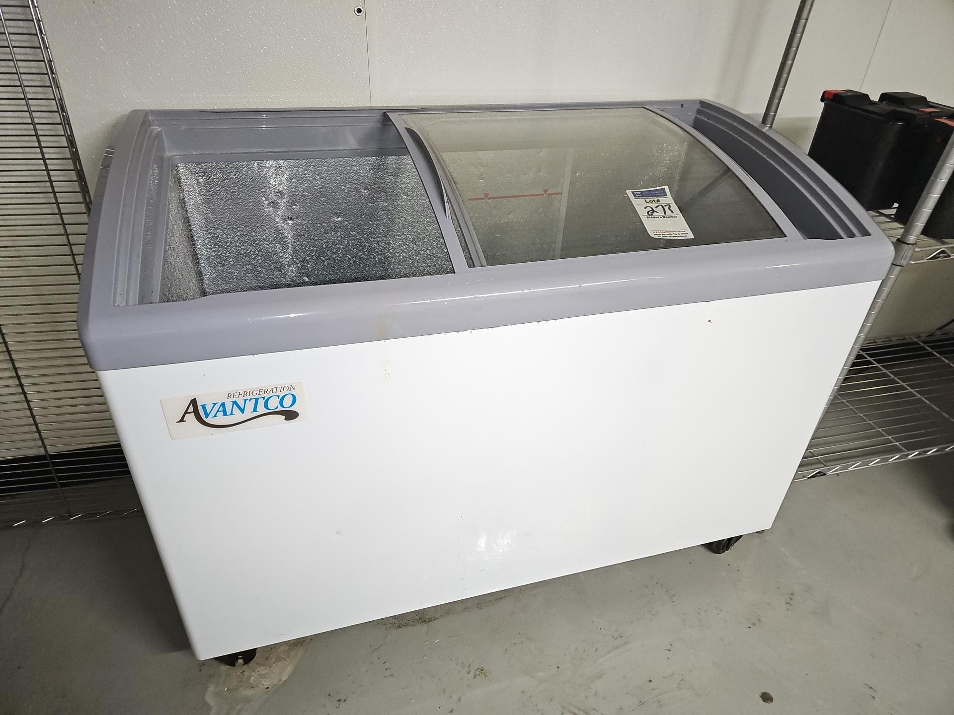 Avantco 4' deep freezer 2'