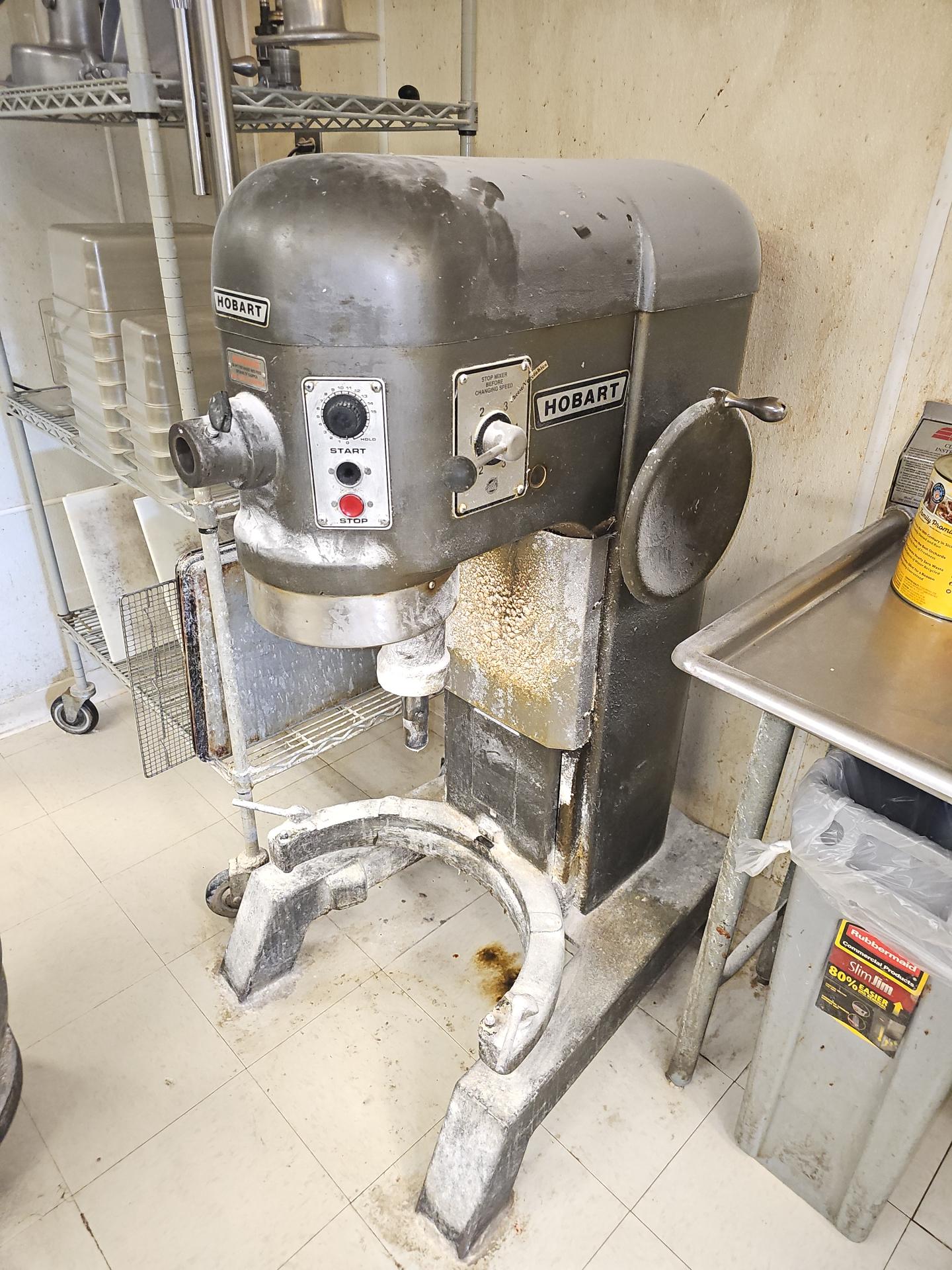 Hobart floor model Commercial 80qt mixer WORKS