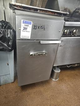 Imperial 40lb gas deep fryer