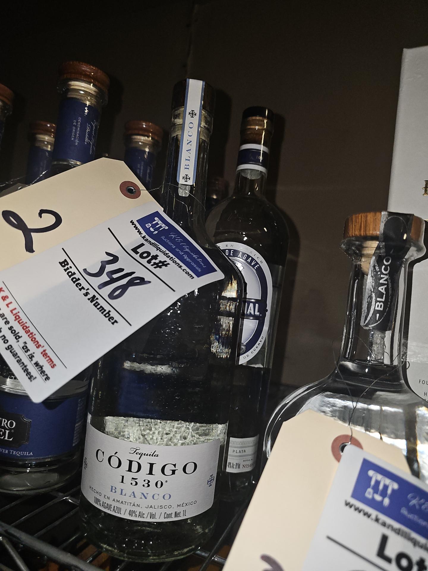 Assorted closed bar ware