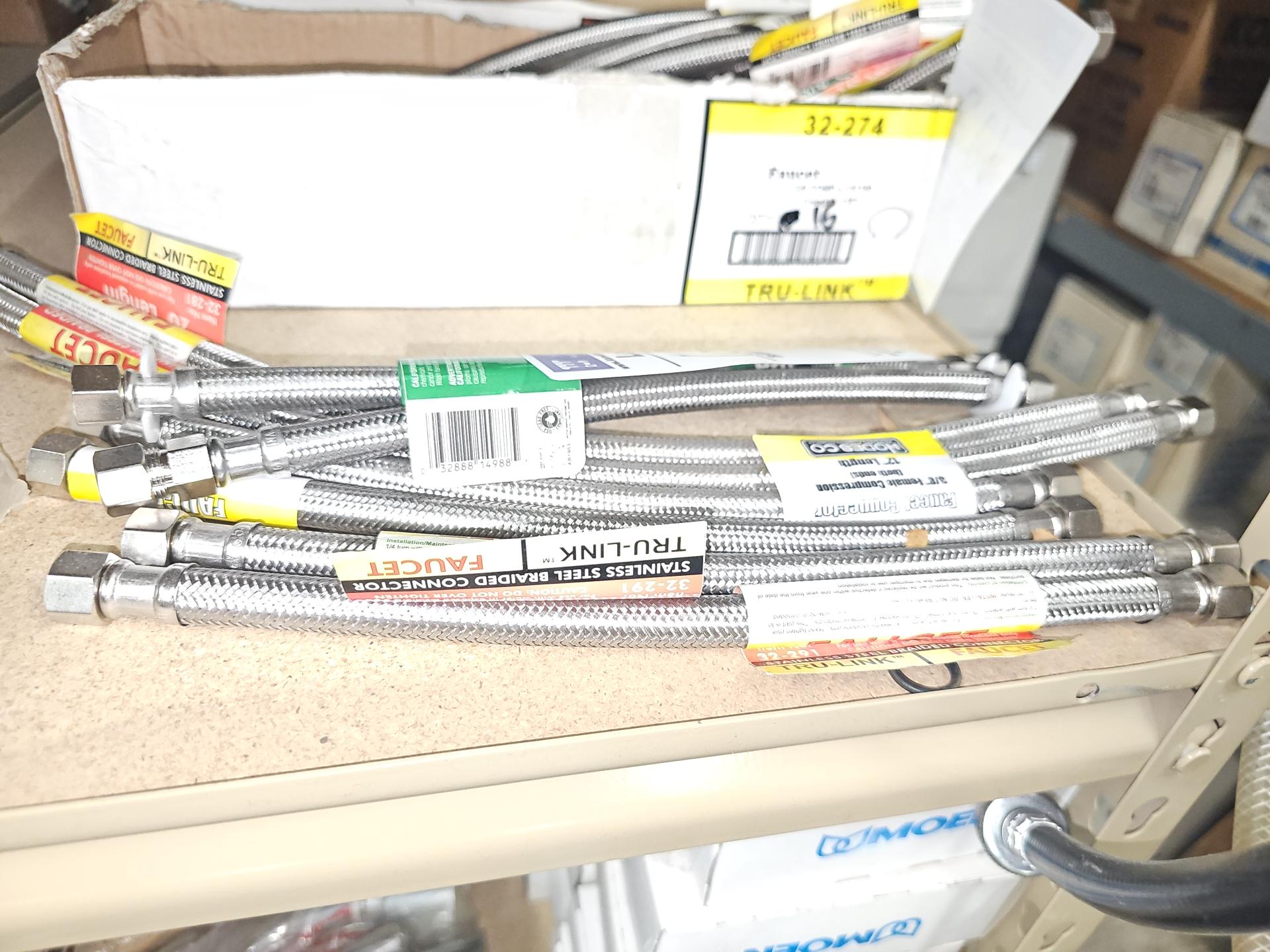 Faucet lines 3/8" x 3/8"