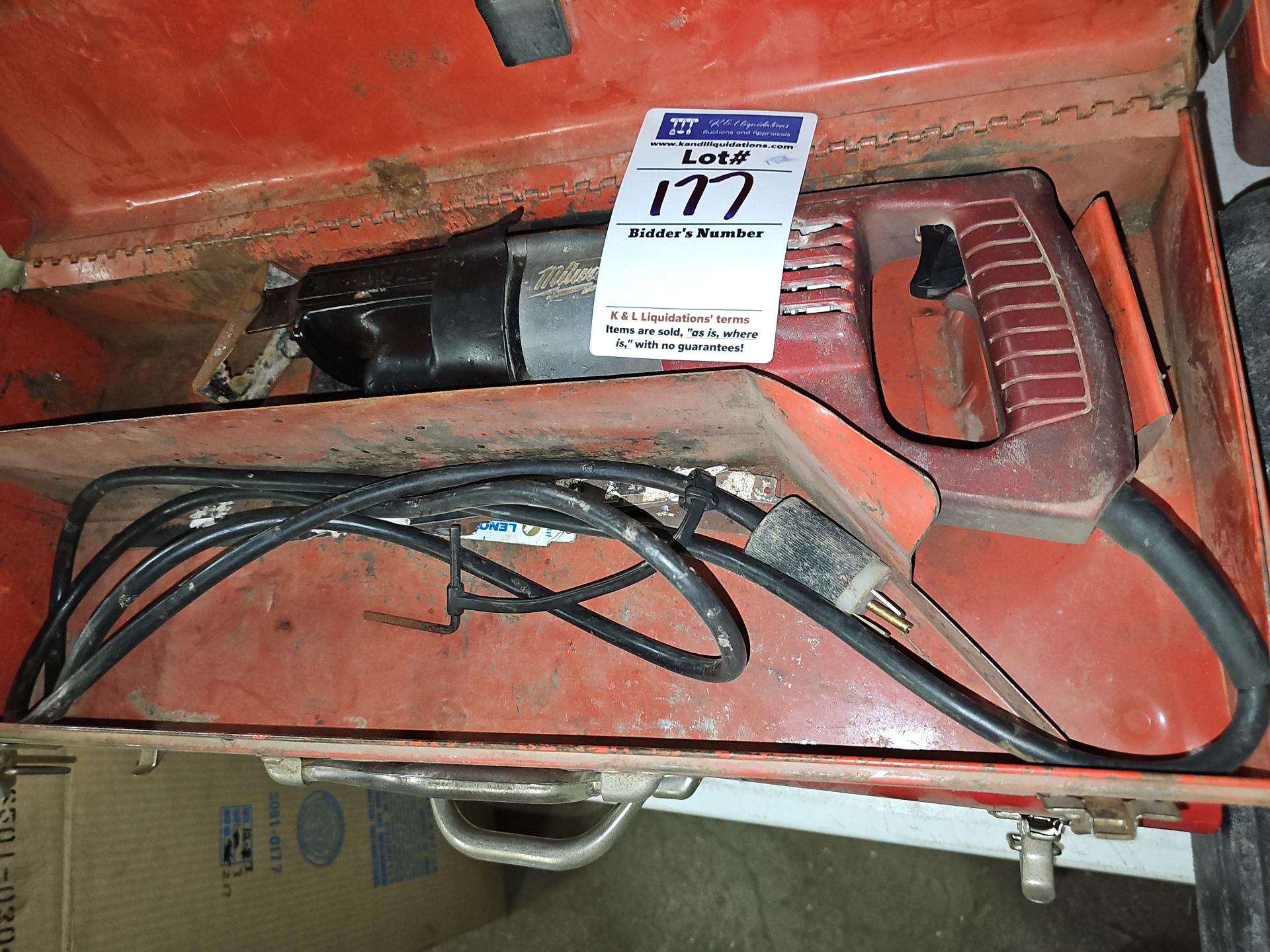 Electric Milwaukee Sawzall