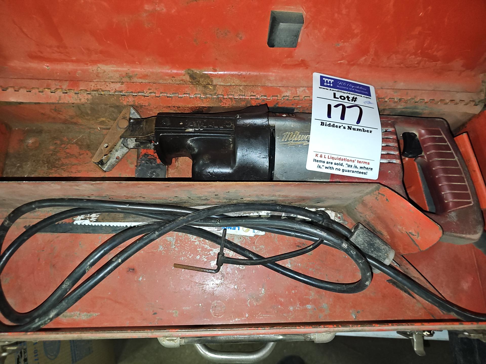 Electric Milwaukee Sawzall