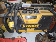 DeWalt work site radio