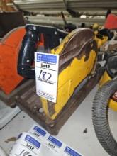 Electric table top chop saw
