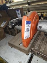 Electric table top chop saw