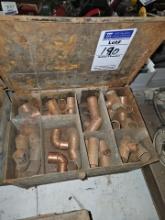 Assorted copper fittings