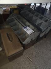 Assorted bins