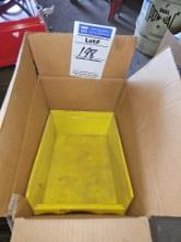 Yellow parts bin