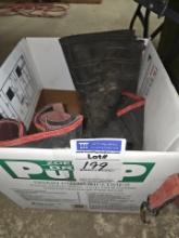 Assorted rubber boots