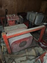 Content of wooden shelf