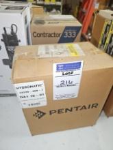 Assorted New sump pump