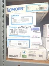 Assorted plumbing supplies