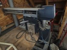 Radio arm saw floor model