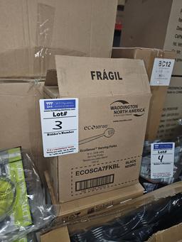Assorted plasticware