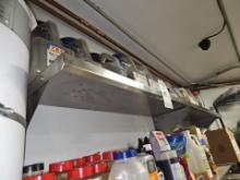 Stainless steel shelf 6' x 12"