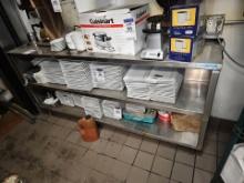 Stainless steel China cabinet 6' x 16"