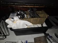 Assorted flatware