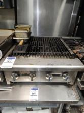 Radiance 2' gas char grill 2' x 30"
