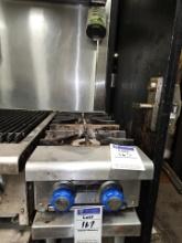Imperial gas two burner range 12" x 32"