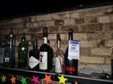 Assorted Open barware (up stairs)