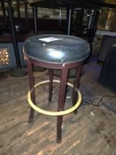 Vinyl cushion bar stools