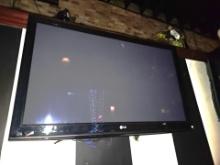 LG 50" flat screen TV with brackets