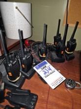 Walkie talkies with chargers