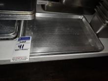 Perforated sheet pans 18" x 13"