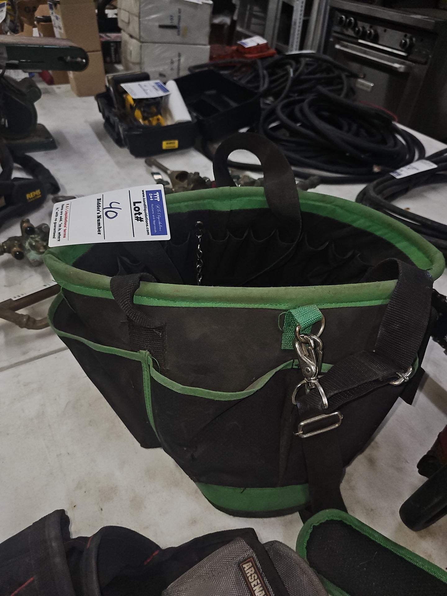 Round tool bag