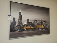 Photo frame on wall