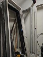 Metal door frame 100" x 36"