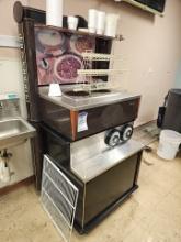 Soup station with under cabinet