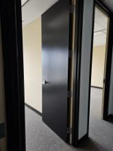 Framed doors with hardware 6' x 100"
