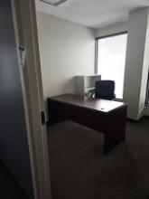 Content of office, door included