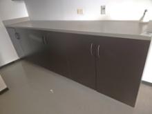 Wall cabinets with top