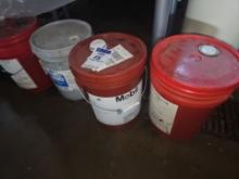 Assorted 5 gallon bucket with content