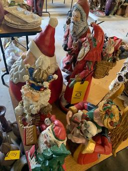 Christmas scene figurines