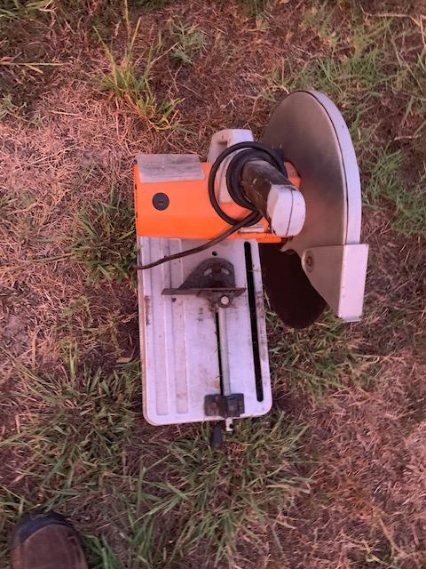 Electric chop-saw