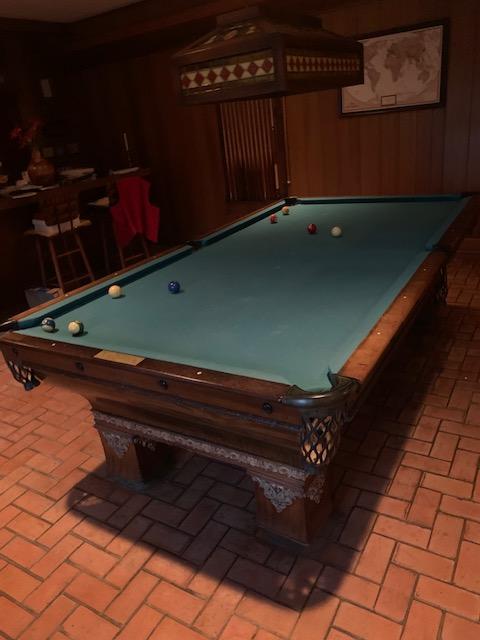 Rex Billiard Supply Custom Pool Table