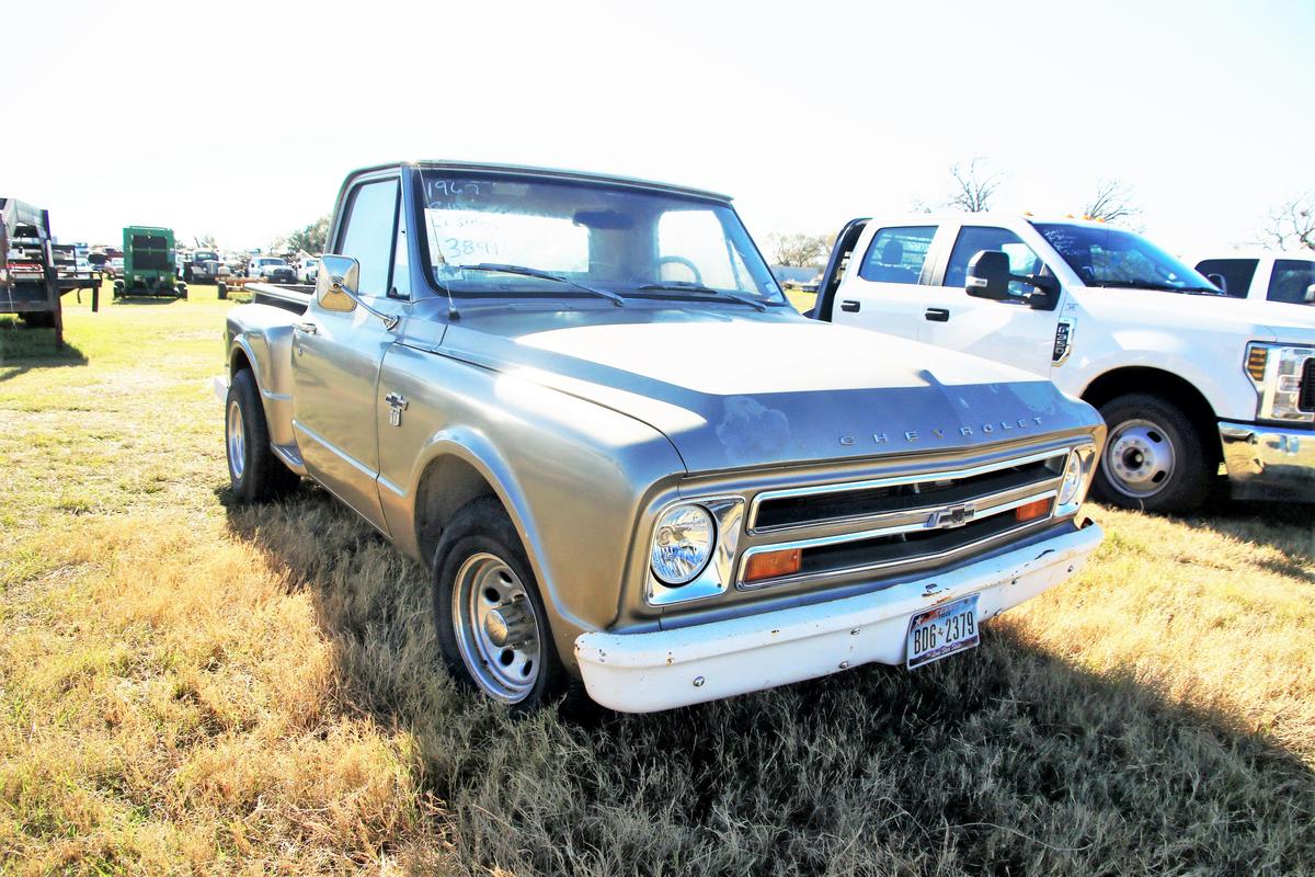 1967 CHEVY C10 CUSTOM STEPSIDE PU