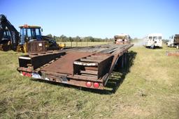 GOOSENECK TRAILER TANDEM DUAL W RAMPS