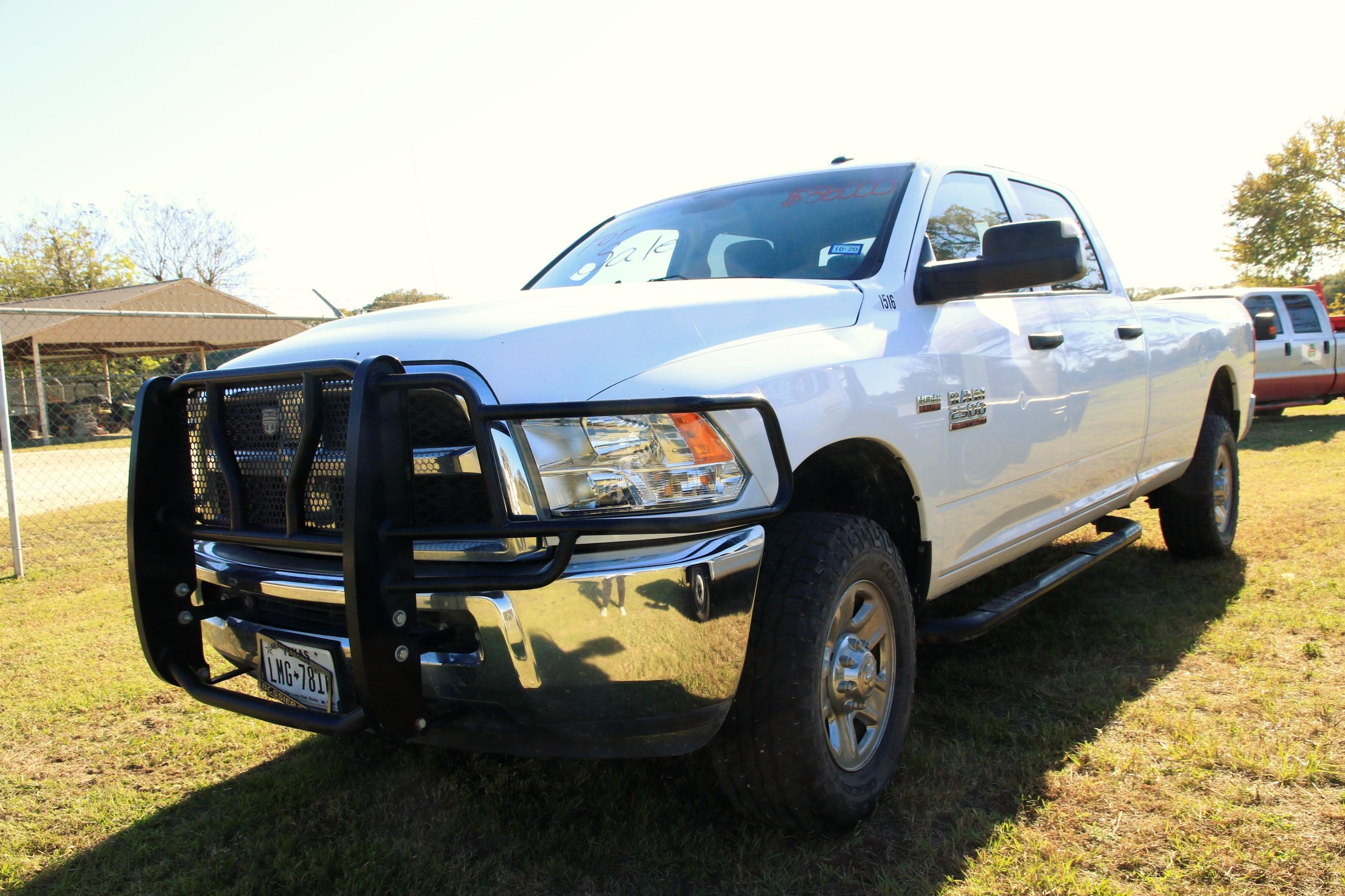 2018 DODGE 2500 6.4 HEMI PU 4X4