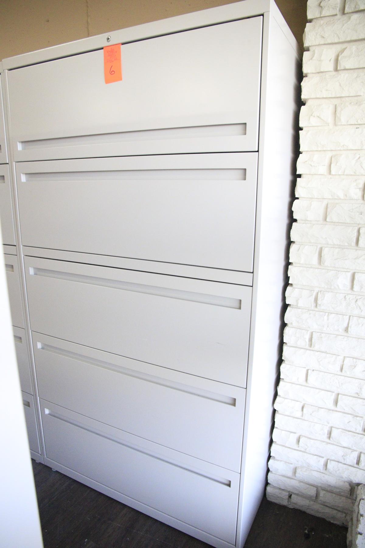 METAL LATERAL FILE CABINET