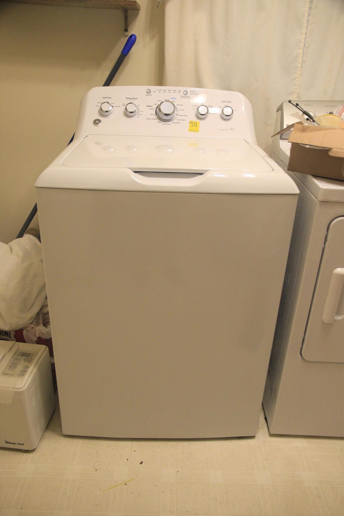 GE WASHING MACHINE LIKE NEW