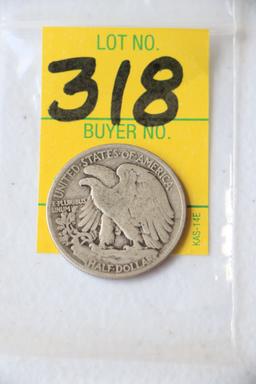 1941 1/2 DOLLAR