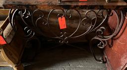 HEAVY METAL SOFA TABLE