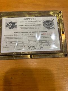 LEUPOLD AND STEVENS INSTUMENT  IN WOODEN BOX