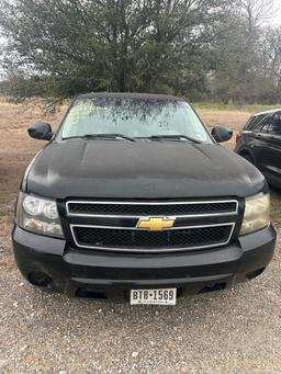 2013 BLACK CHEVY TAHOE