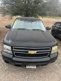 2013 BLACK CHEVY TAHOE